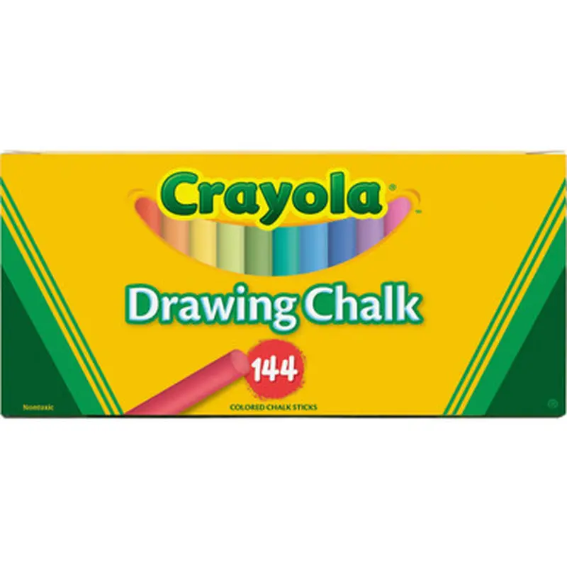 Crayola 510400 Colored Drawing Chalk Sticks