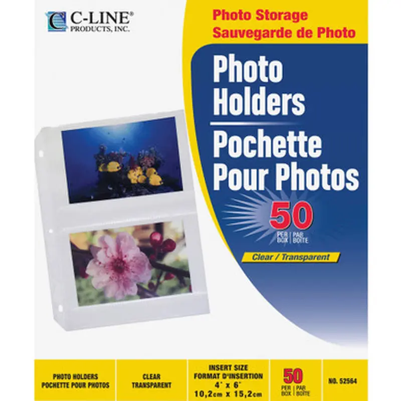 C-Line 52564 35mm Ring Binder Photo Storage Pages