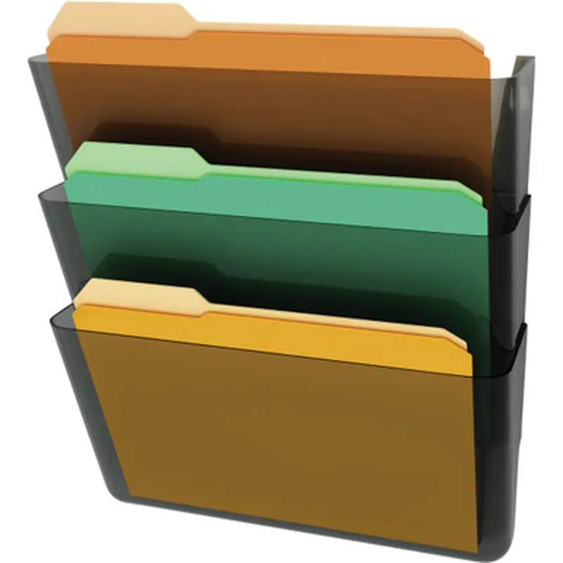 Deflecto 73602RT Stackable DocuPocket Set