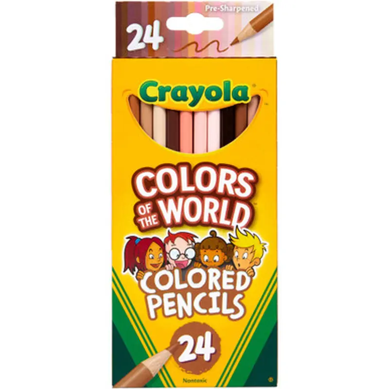 Crayola 68-4607 Colors of the World Colored Pencil