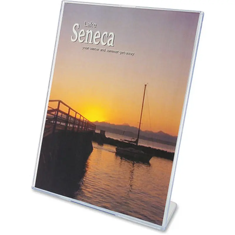 Deflecto 590101 Superior Image Slanted Sign Holders