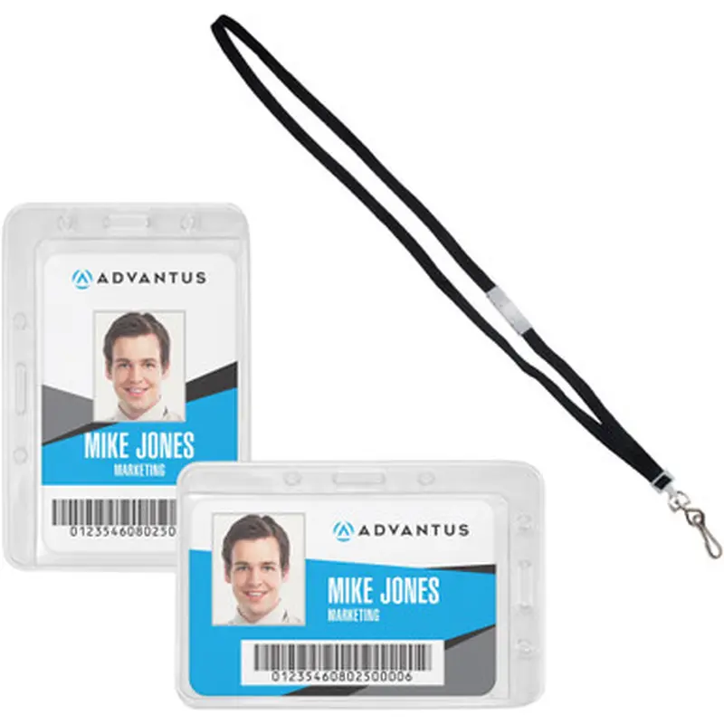 Advantus 75699 Antimicrobial ID &amp Security Pack