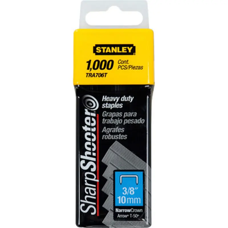 Stanley tra706t Bostitch SharpShooter Heavy-Duty 3/8&quot Staples
