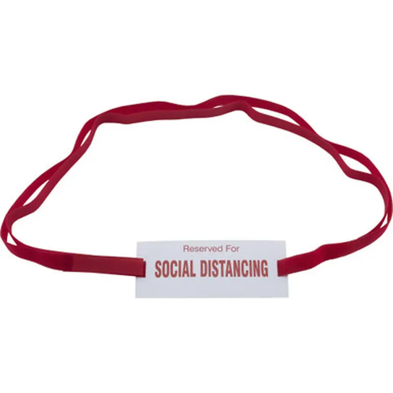 Advantus 98057 Social Distancing Chair Strap Sign