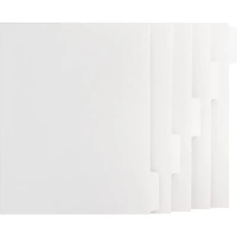 Business Source 21000 Tab Printer Economy Index Dividers