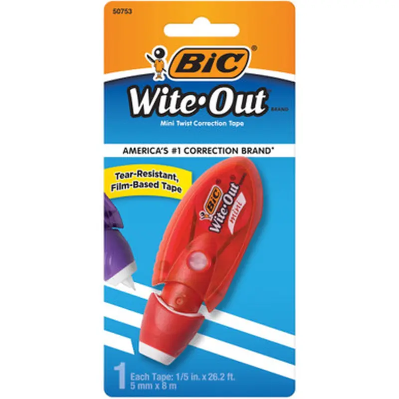 Wite-Out WOMTP11-WHI Mini Correction Tape