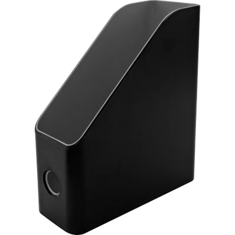 Advantus 37677 Fusion Magazine File, Black/Gray