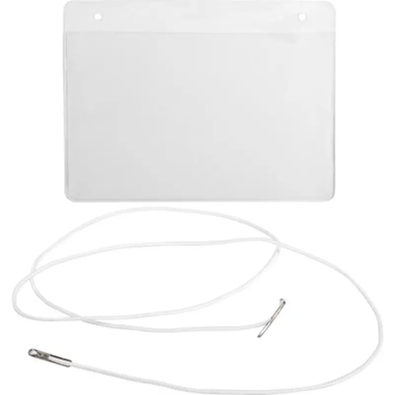 Business Source 01615BD Elastic Cord Hanging Name Badges