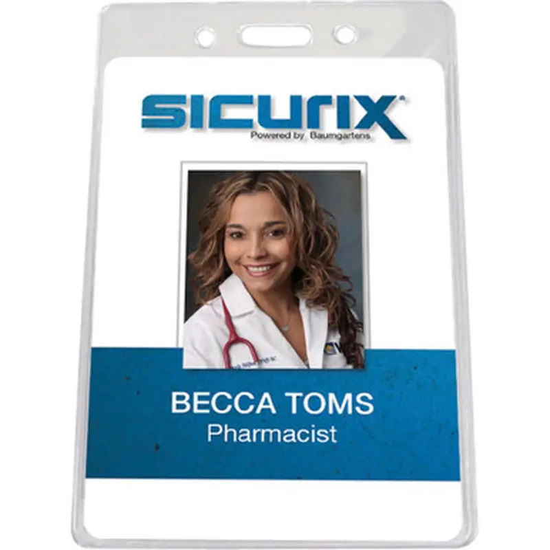 SICURIX 67880 Vertical ID Badge Holder