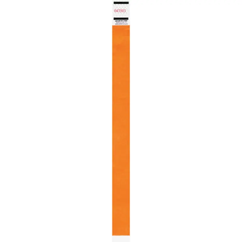 Advantus 91120 Neon Tyvek Wristbands