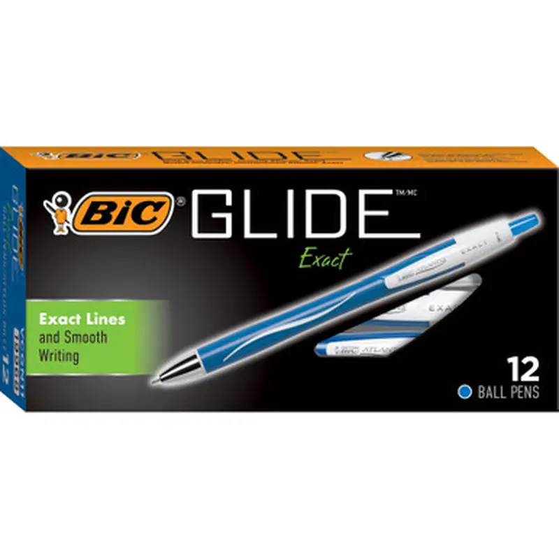 BIC VCGN11BE Glide Exact Retractable Ballpoint