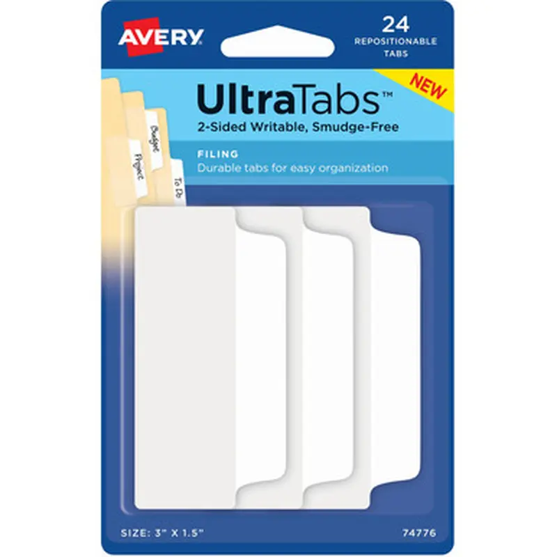 Avery 74776 UltraTabs Filing Tabs