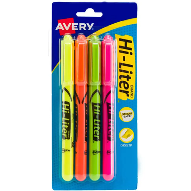 Avery 23545 Pen-Style, Assorted Colors, 4 Count (23545)