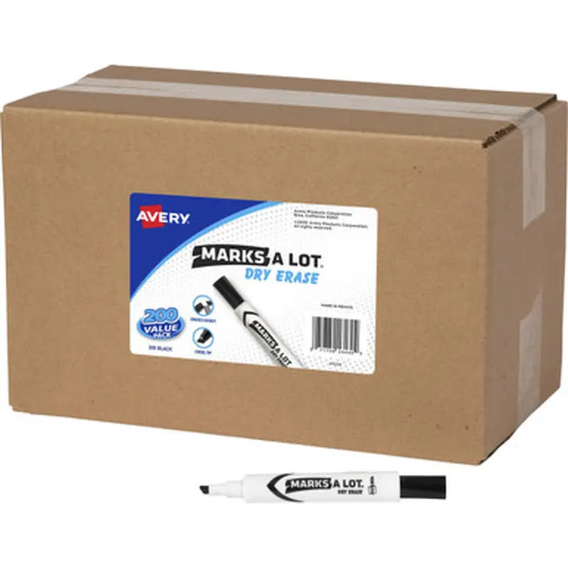 Avery 24445 Marks-A-Lot Value Pack Dry Erase Markers