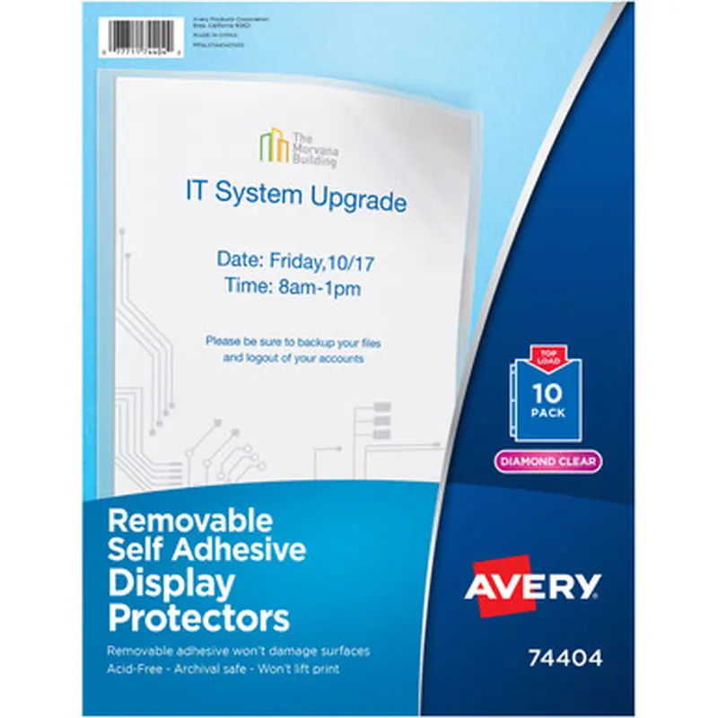 Avery 74404 Display Protectors