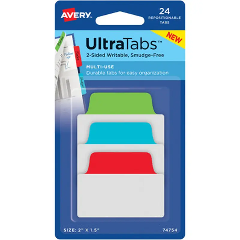 Avery 74757 2&quot Multi-use Ultra Tabs