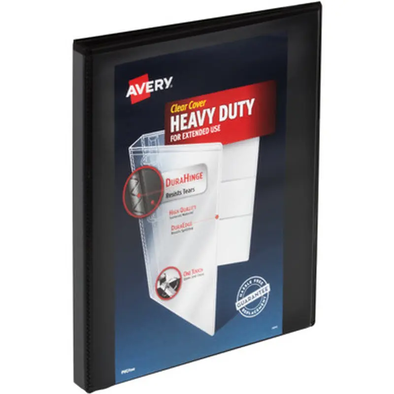 Avery 79766 Heavy-Duty View Binders, 0.5&quot Slant Rings