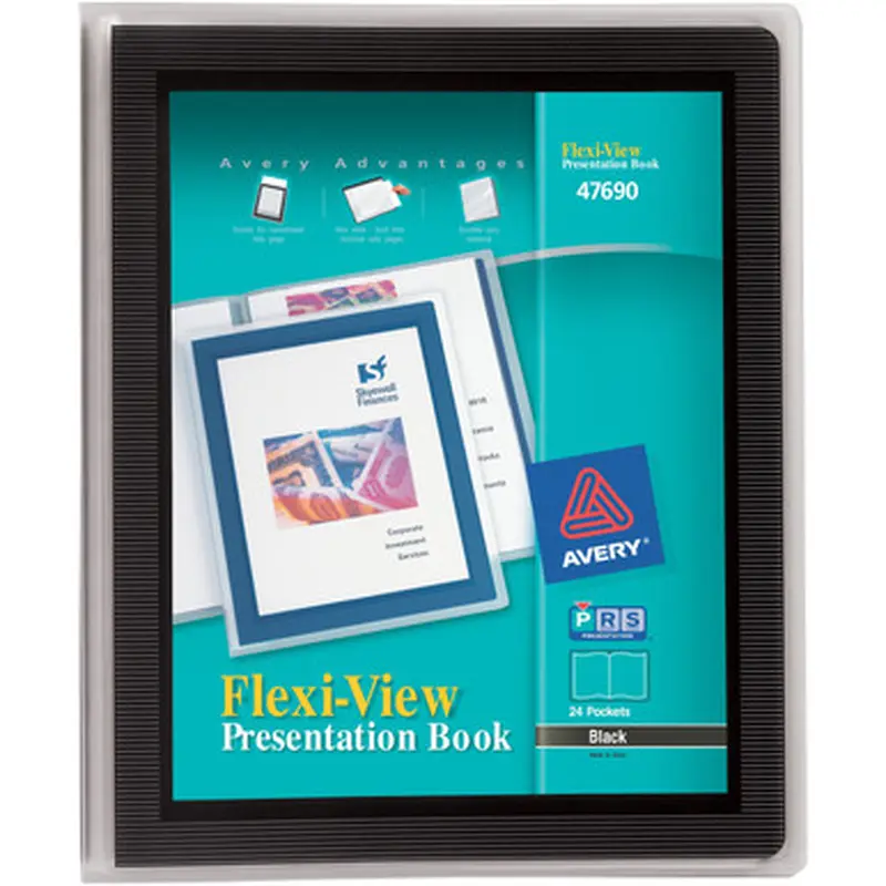 Avery 47690 Flexi-View Presentation Book