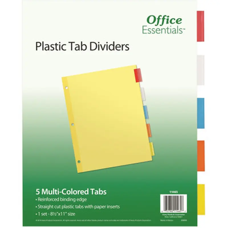 Avery 11465 Office Essentials Insertable Dividers
