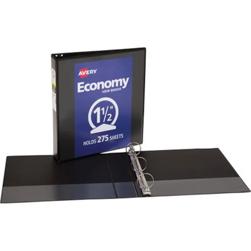 Avery CV11-15-BK Economy View Binder