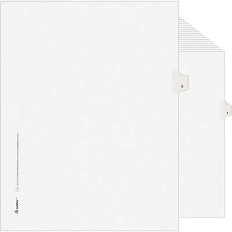 Avery LGLTS9 Individual Legal Exhibit Dividers - Avery Style - Unpunched