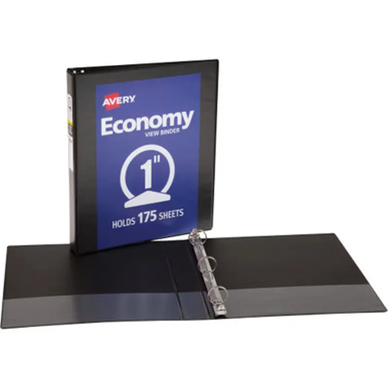Avery CV11-10-BK Economy View Binder