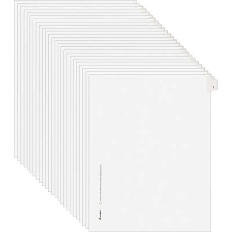Avery LGLTS1 Individual Legal Exhibit Dividers - Avery Style - Unpunched