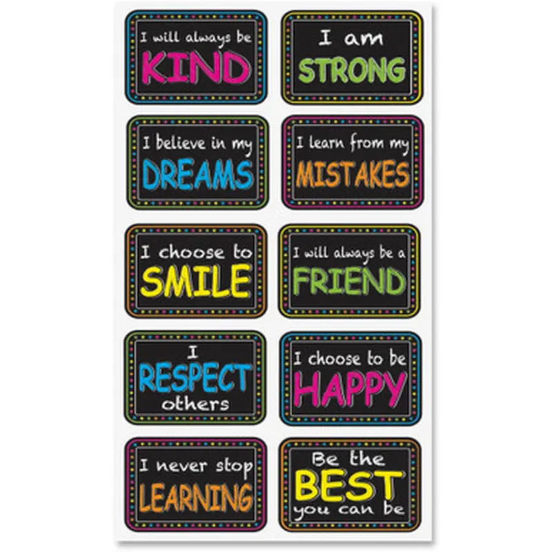 Ashley 78004 Character Building Mini Whiteboard Erasers Pack