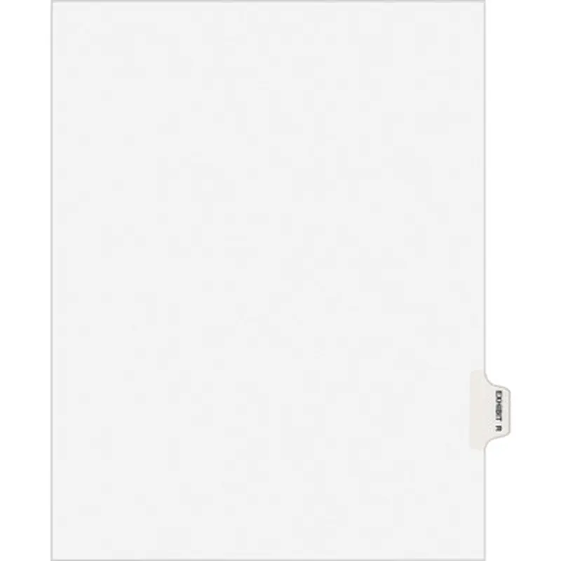 Avery 1388 Individual Legal Exhibit Dividers - Avery Style