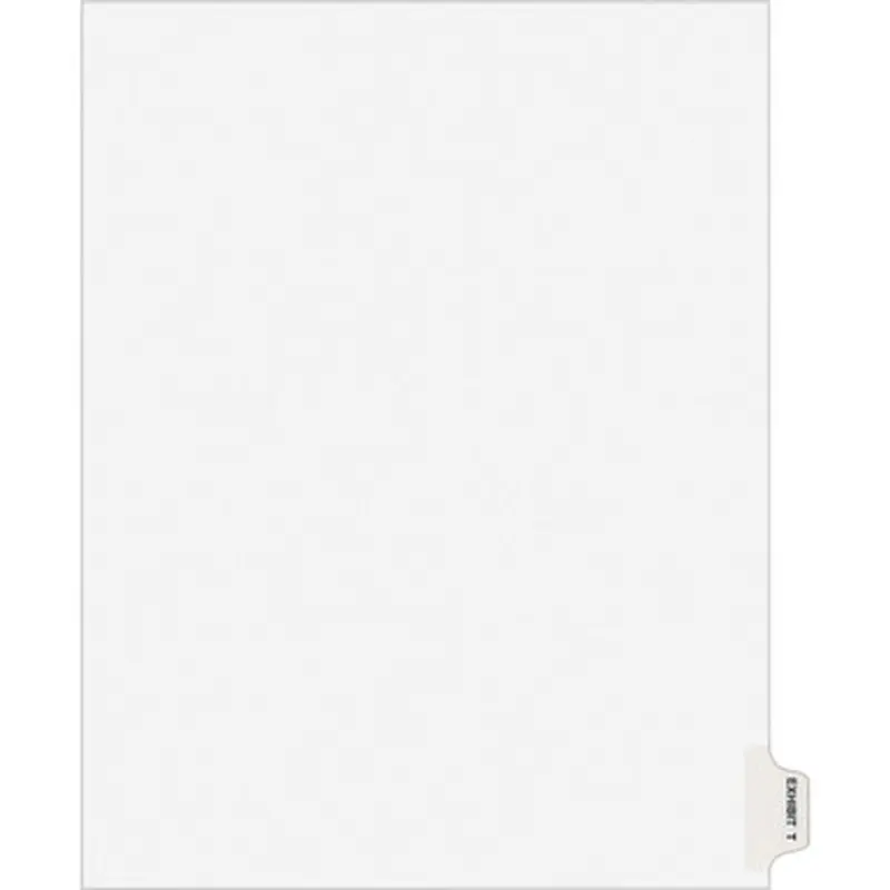 Avery 1390 Individual Legal Exhibit Dividers - Avery Style