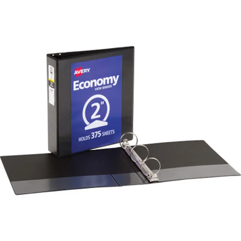 Avery CV11-20-BK Economy View Binder