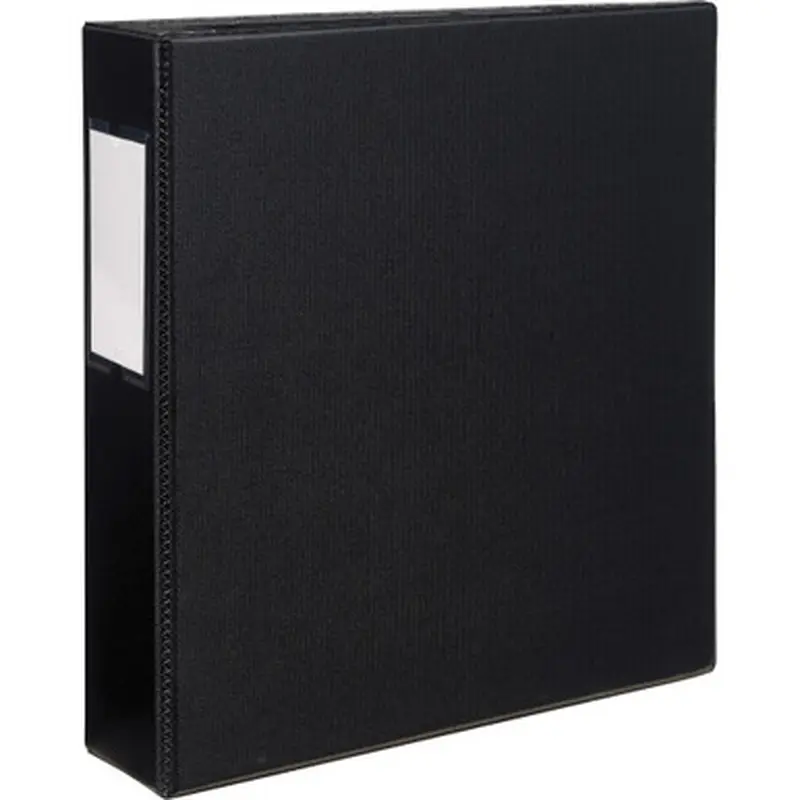 Avery SR11-20L-BK DuraHinge Durable Binder with Label Holder