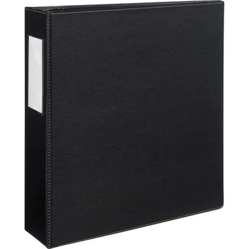 Avery SR11-30L-BK DuraHinge Durable Binder with Label Holder
