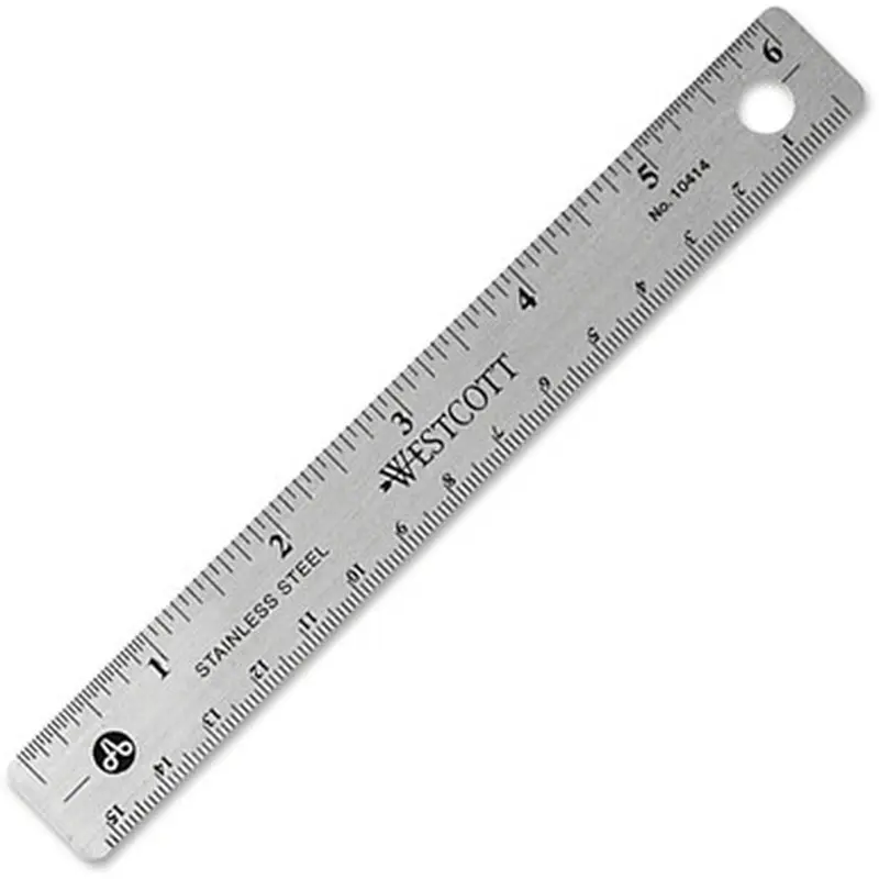Westcott 10414 Stainless Steel Rulers