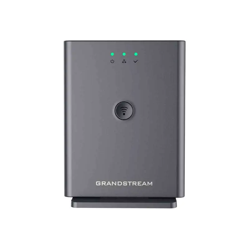 *LS* Grandstream DP752 DECT Base Station, Pairs w/ 5 DP Series DECT Handsets, Range up to 400 meters, Supports Push-to-Talk.