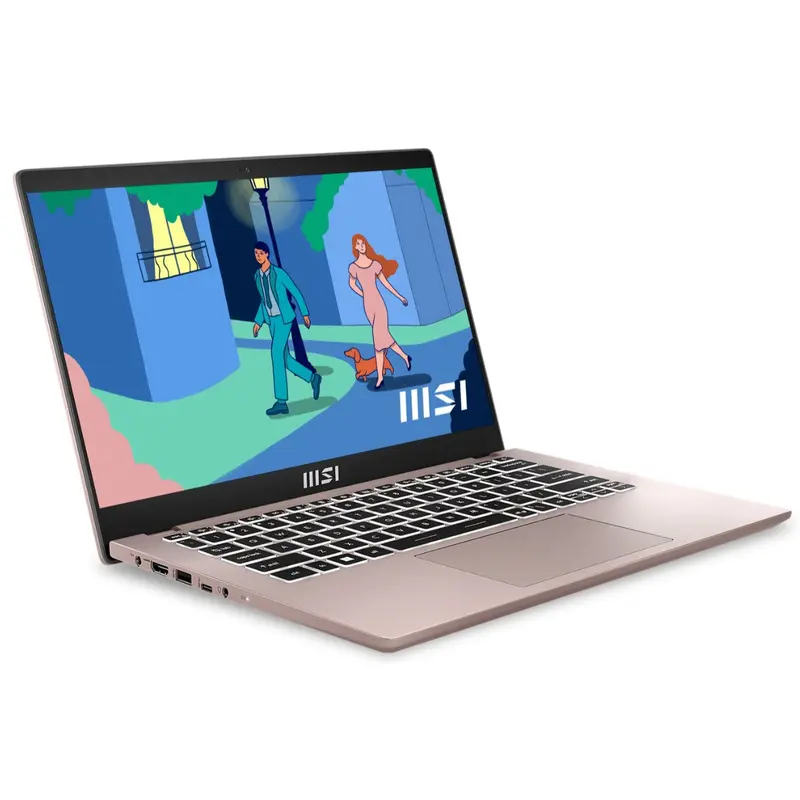 (Commercial) MSI Modern Series Notebook 14' FHD Intel Core 5 processor 120U  DDR IV 8GB*2 (3200MHz) 512GB SSD Windows11 Pro Intel Graphics