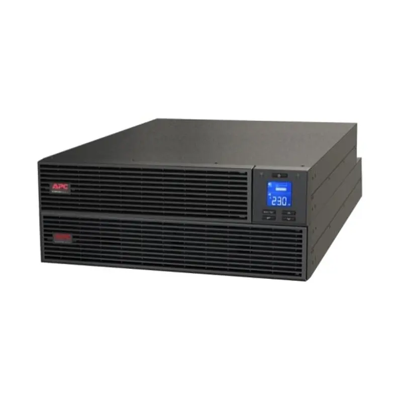 APC Easy UPS 2000VA/1600W Online UPS, 4U RM, 230V/10A Input, 4x IEC C13 Outlets, Lead Acid Battery, W/ Battery Pack, W/ Rail Kit