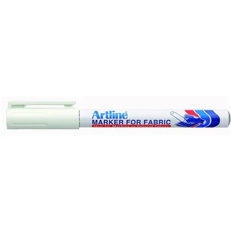 Artline 750 Laundry Marker Bullet 1.2mm White BOX12