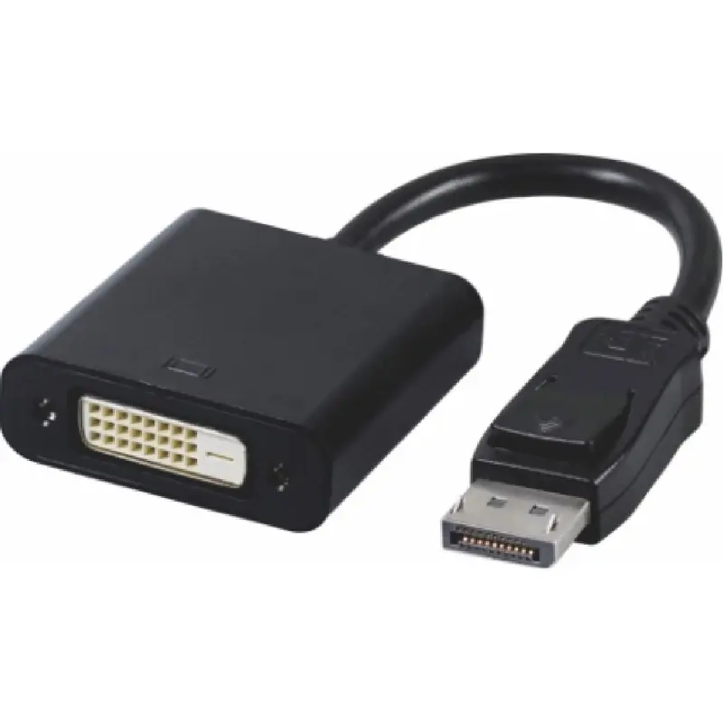 Astrotek DisplayPort DP to DVI Adapter Converter Male to Female Active Connector Cable 15cm - 20 pins to 24 1 pins EYEfinity 6xDisplays ~CBA-GC-ACTDP