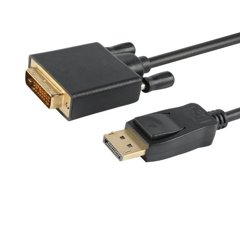 Astrotek DisplayPort DP to DVI-D 2m Cable Male to Male 24 1 Gold plated Supports video resolutions up to 1920x1200/1080P Full HD @60Hz