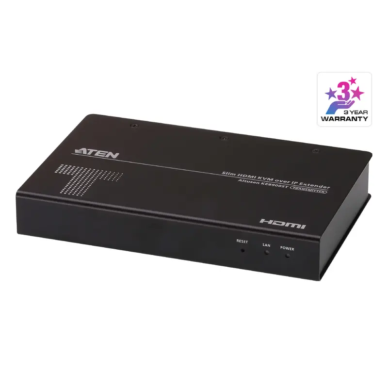 Aten HDMI Slim KVM over IP Transmitter, supports up to 1920 x 1200 @ 60 Hz