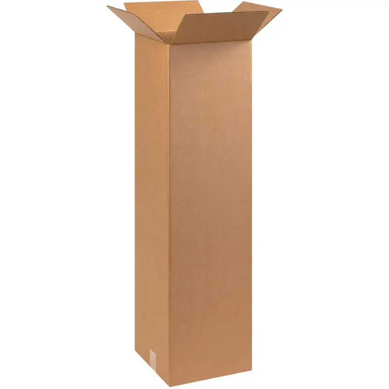 10 x 10 x 38" Tall Corrugated Boxes (101038) Bundle Of 25
