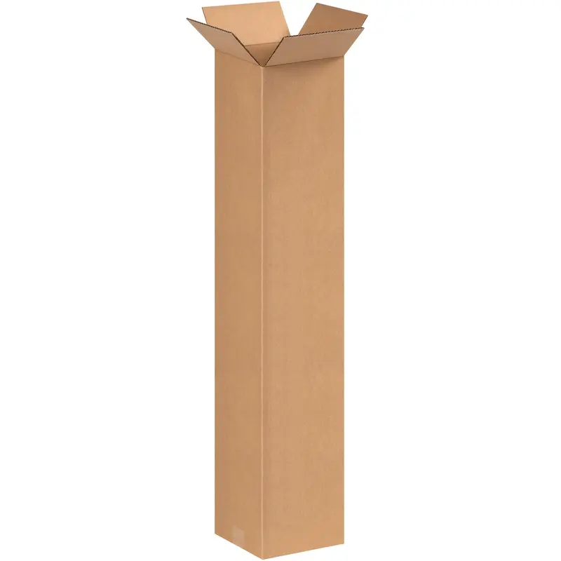 8 x 8 x 42" Tall Corrugated Boxes (8842) Bundle Of 20