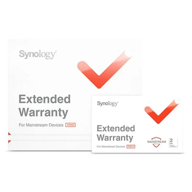 Synology Warranty Extension - Extend warranty from 3 years to 5 Years on RS818  / RS818RP  / RS2418  / RS2418RP  / RS1219  / DS2419  / RS2818RP /DS152