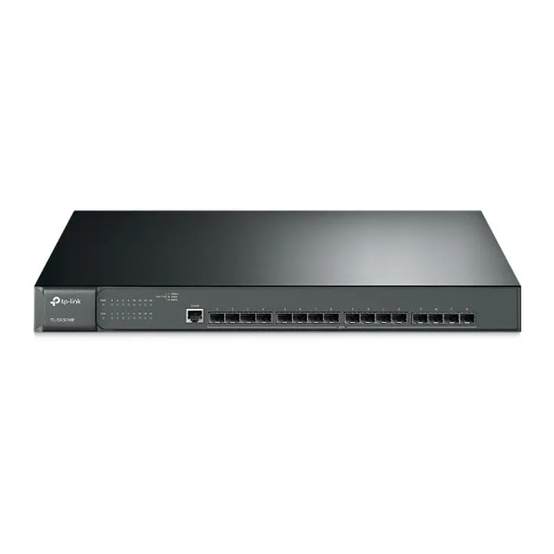 TP-Link SX3016F JetStream 16-Port 10GE SFP  L2  Managed Switch, Centralised Cloud, Omada SDN, Remote Management, QoS, IGMP Snooping, Fanless