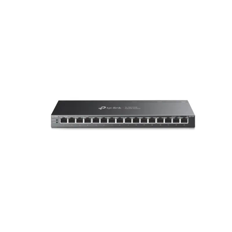 TP-Link TL-SG116P 16-Port Gigabit Desktop Switch with 16-Port PoE , Up to 250 m
