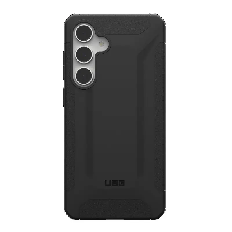 UAG Scout Samsung Galaxy S24 FE 5G (6.7') Rugged Case - Black (214459114040), DROP  Military Standard, Raised Screen Surround, 10 Years Warranty