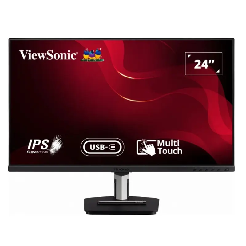ViewSonic 24' TD2455 In-Cell 10 Point Touch Monitor with USB Type-C Input and Advanced Ergonomics, POS, Education. Shopping Centre, Real Estate, TAB