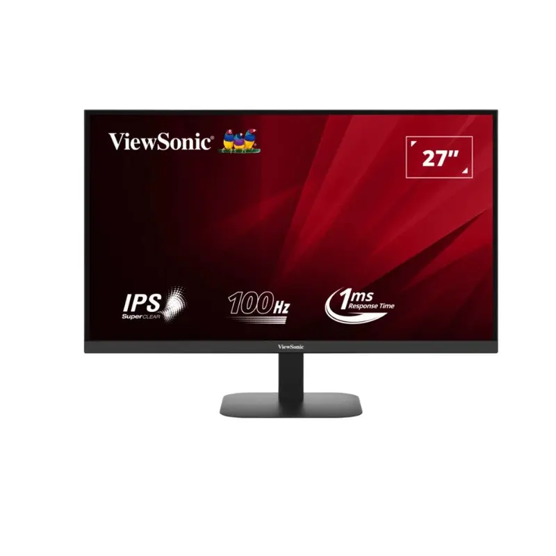 ViewSonic 27' 2K QHD 2560 X 1440, 100hz, SuperClear IPS, 1ms, HDR10, 2 x Speakers, Seamless viewing, HDMI 2.0, DP x 1, Audio, Eco Mode VES 75, Monitor