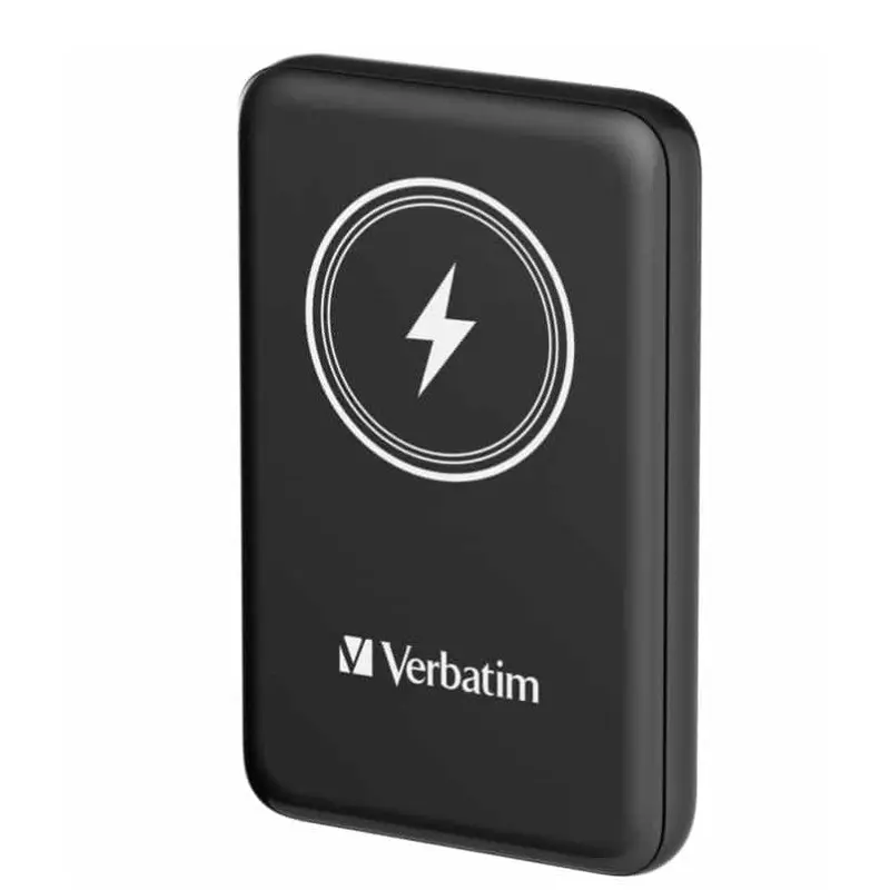 Verbatim Power Pack 10,000 mAh PD 20W 2 Cables  Black